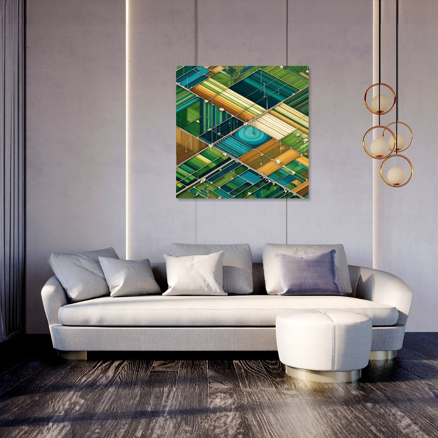 Farm Patterns Canvas