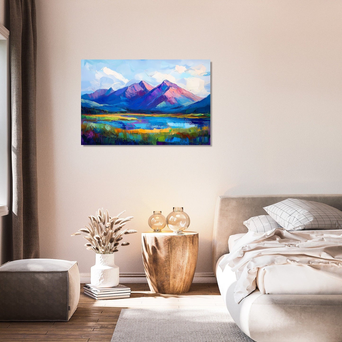 Vivid Terrain Canvas
