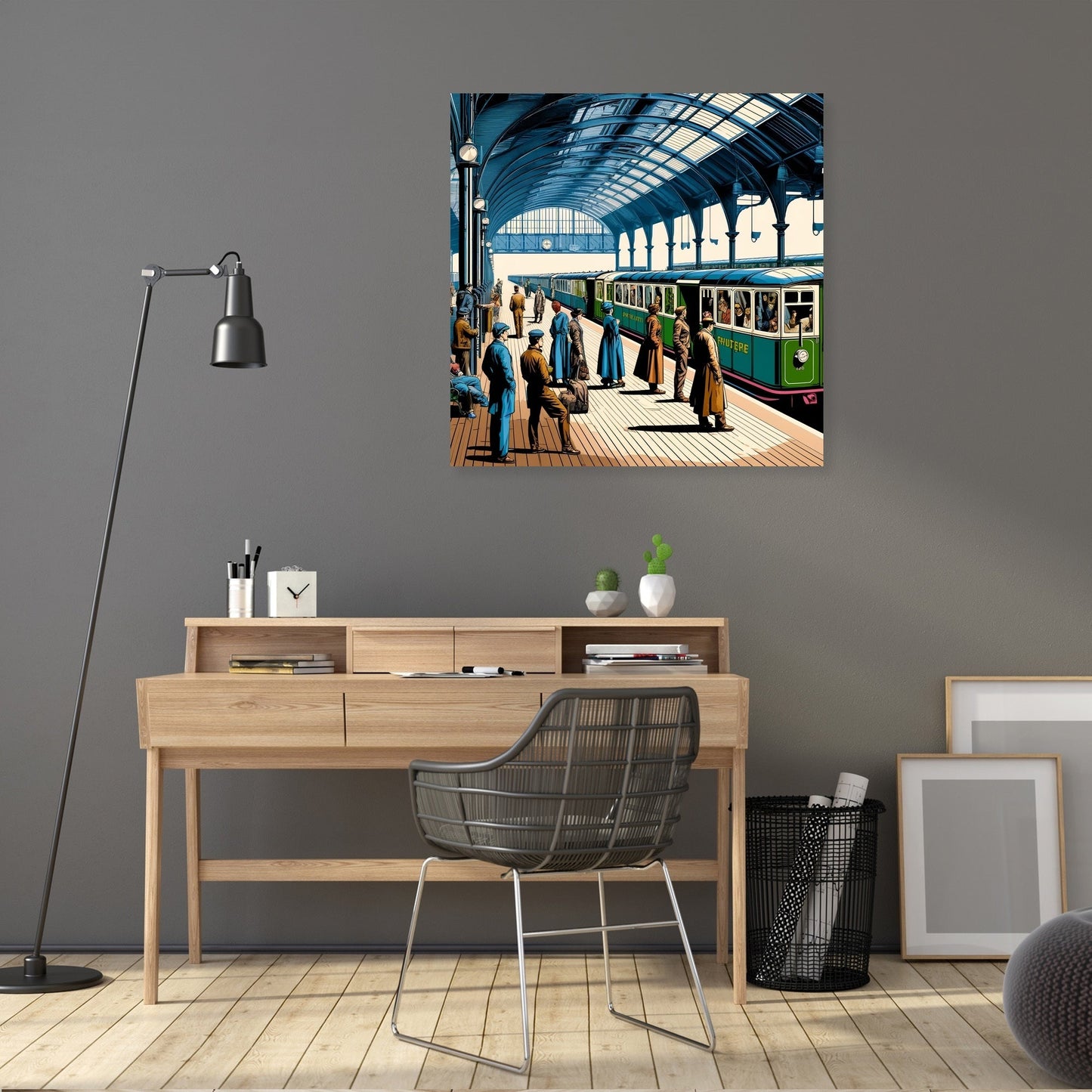Timebound Tracks Canvas