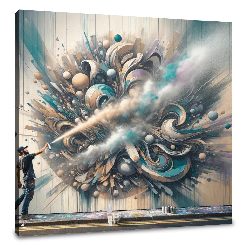 Serenade of the Spray Can Canvas