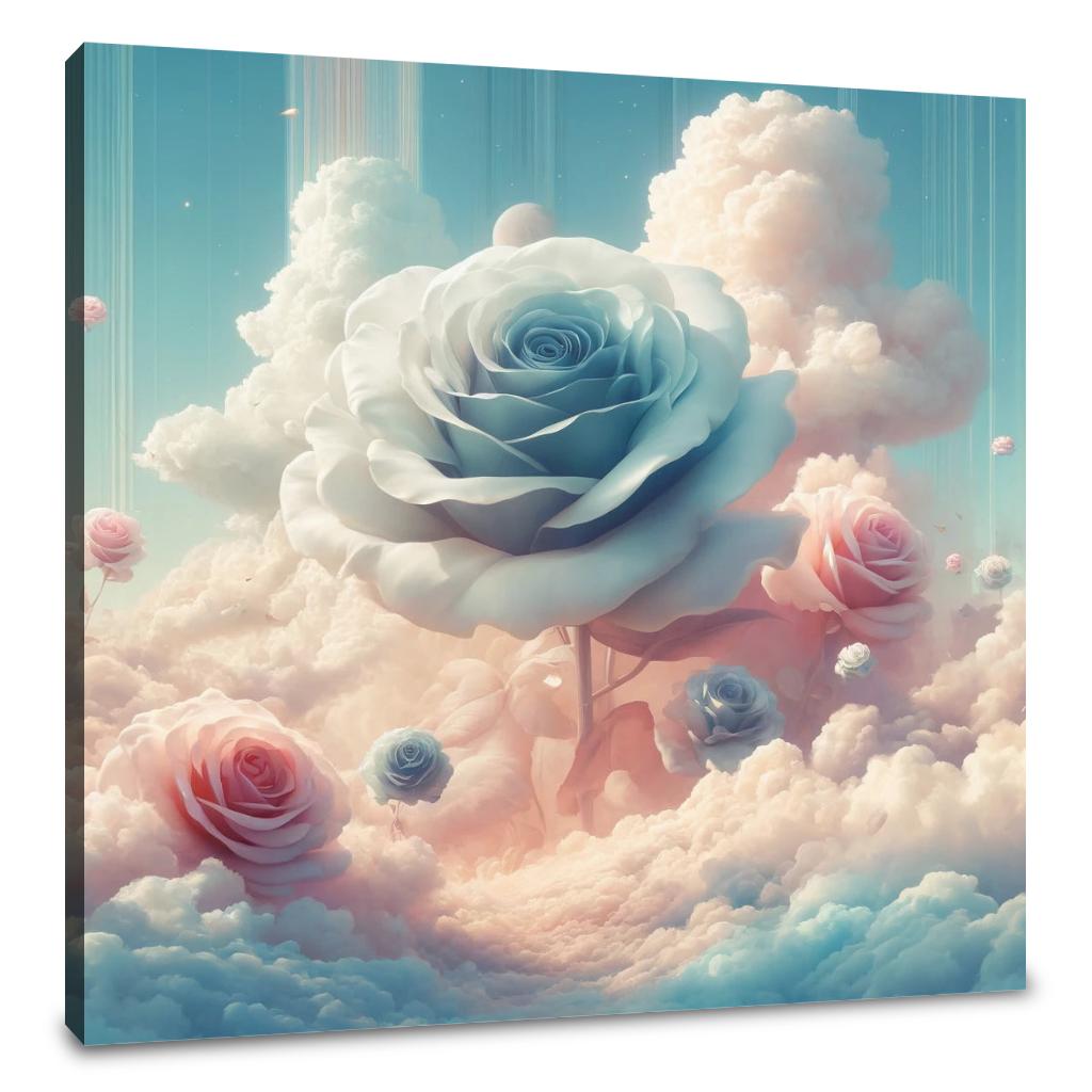 Surrealism Rose Dreams Canvas