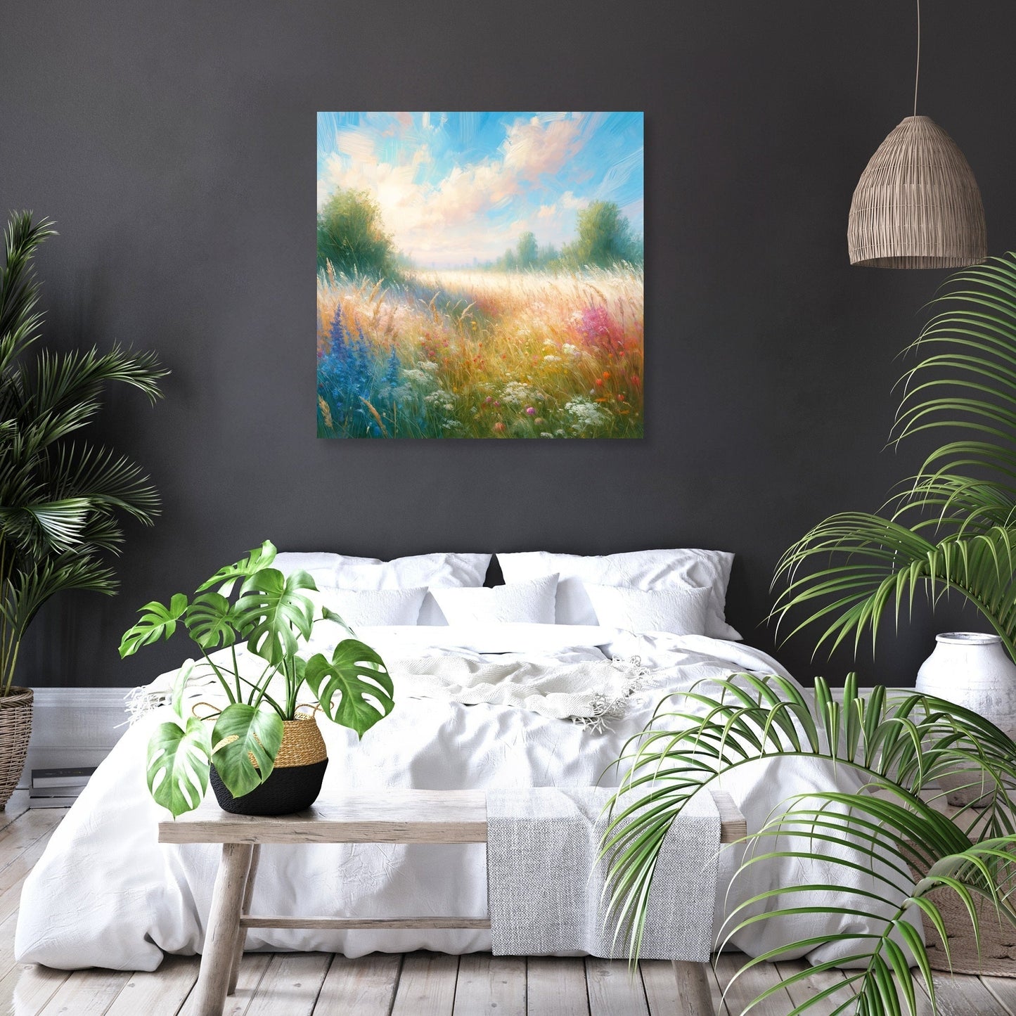 Dreamy Meadow Bliss Canvas