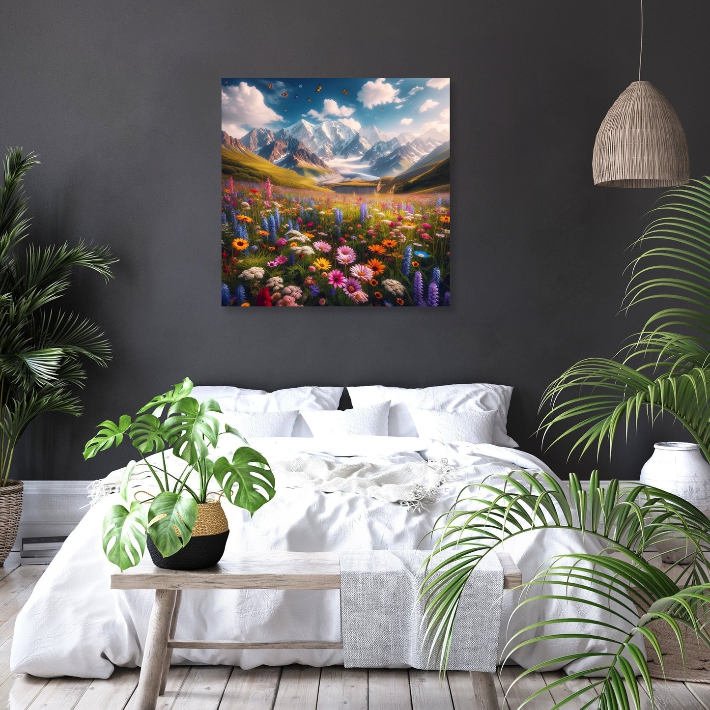 Alpine Meadow Splendour Canvas