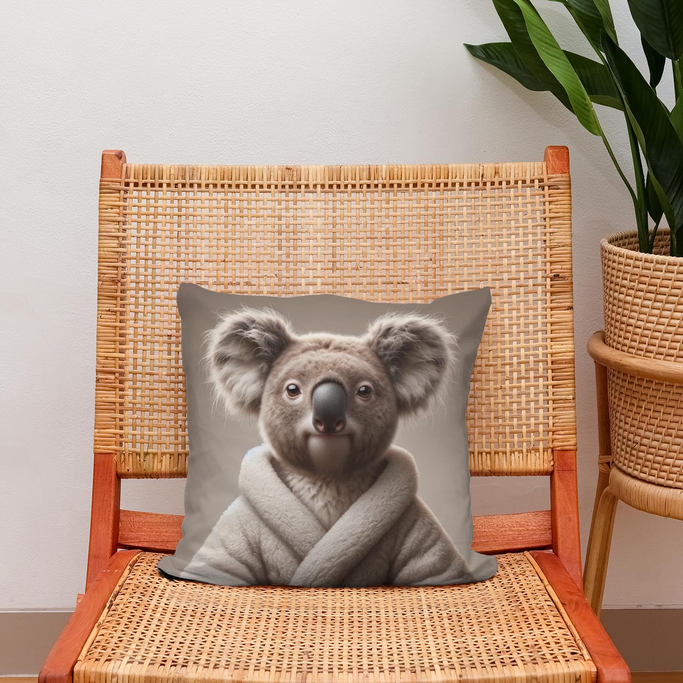 Serenity Koala Cotton Cushion