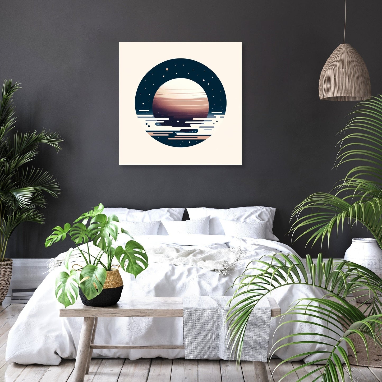 Silent Cosmos Canvas