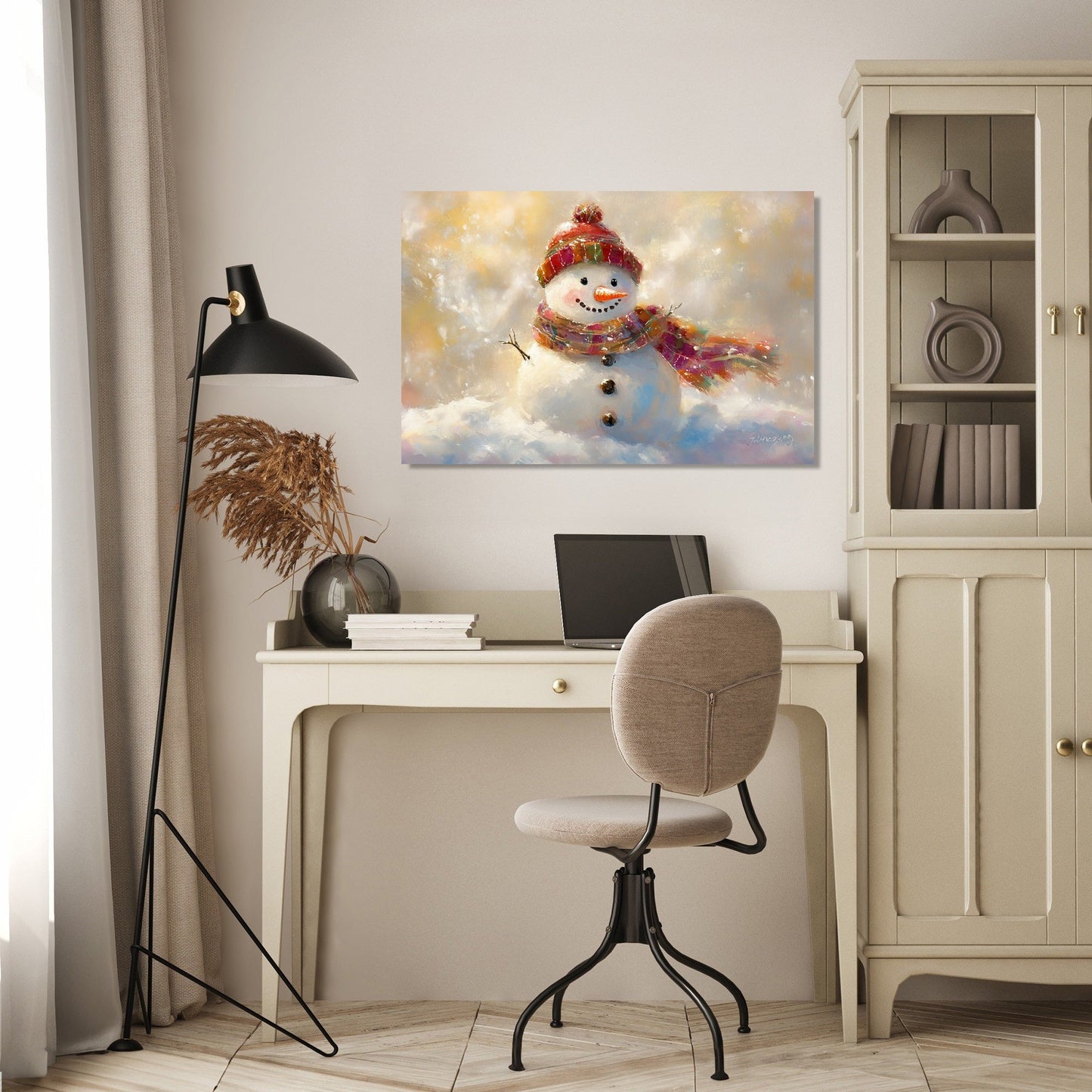 Frosty Cheer Canvas