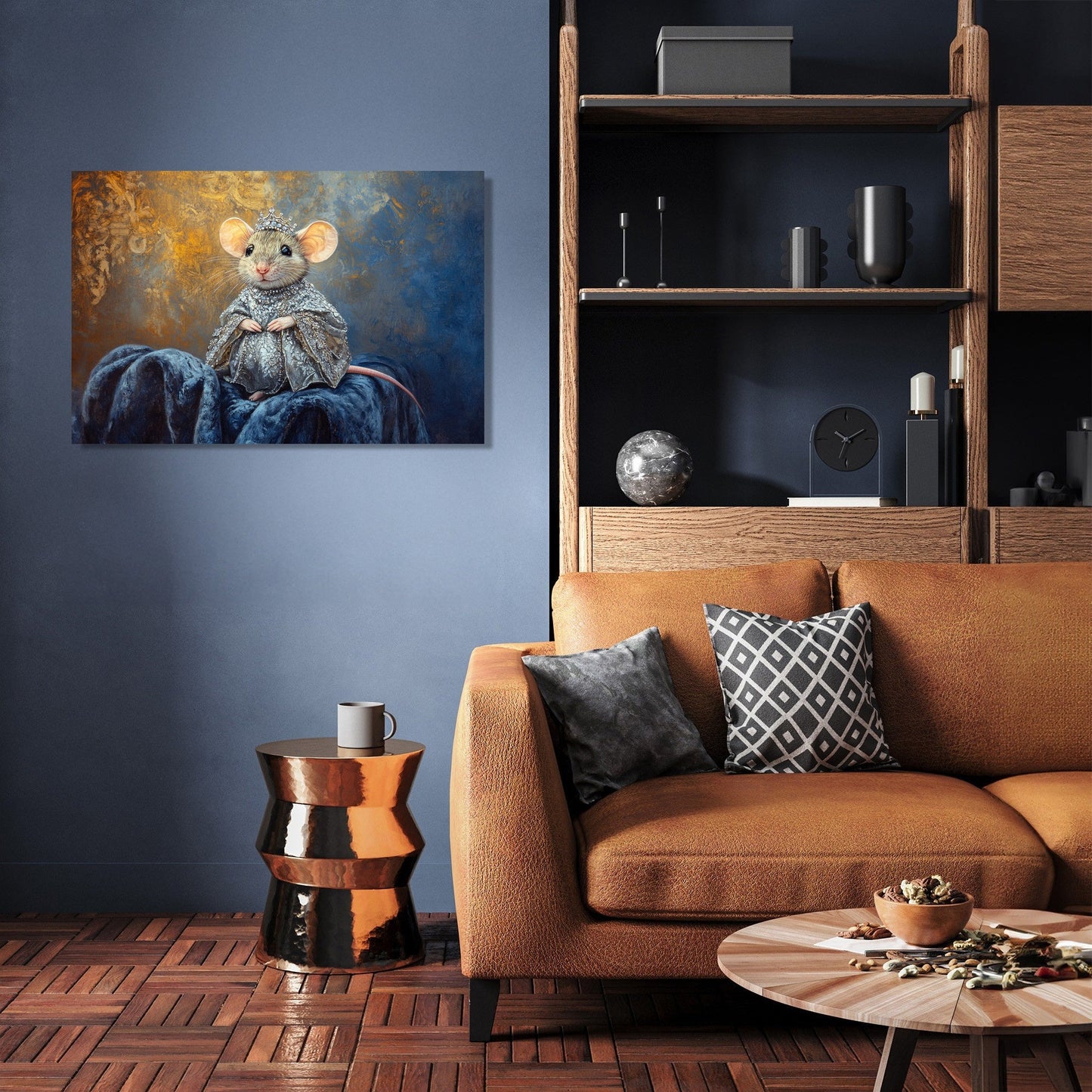 Regal Mouse Canvas