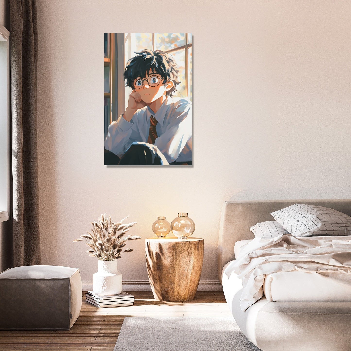 Dreamy Student Window Canvas
