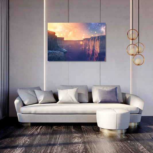 Celestial Canyon Canvas