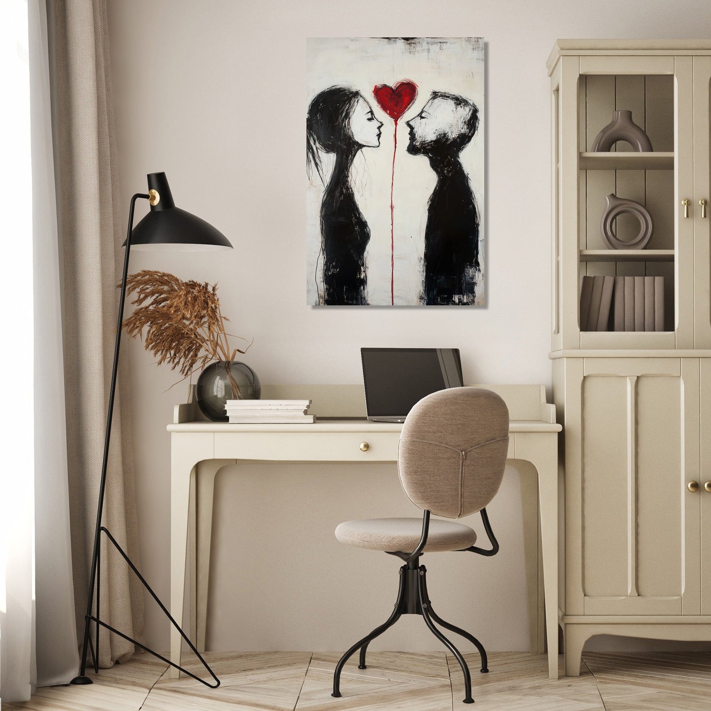 Heartline Connection Canvas