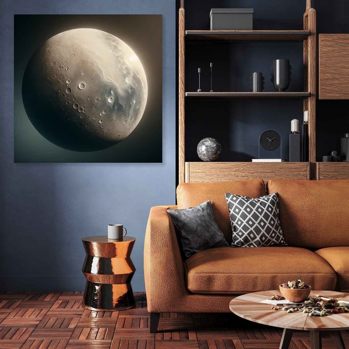 Mercury's Silent Majesty Canvas