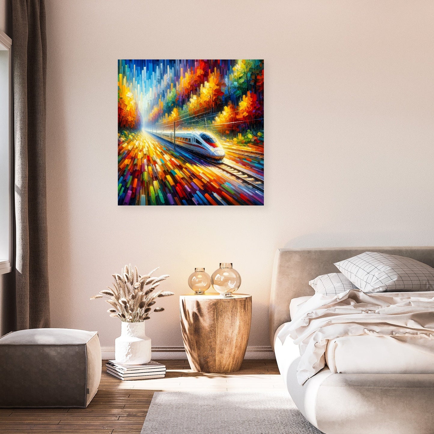 Autumn Express Canvas