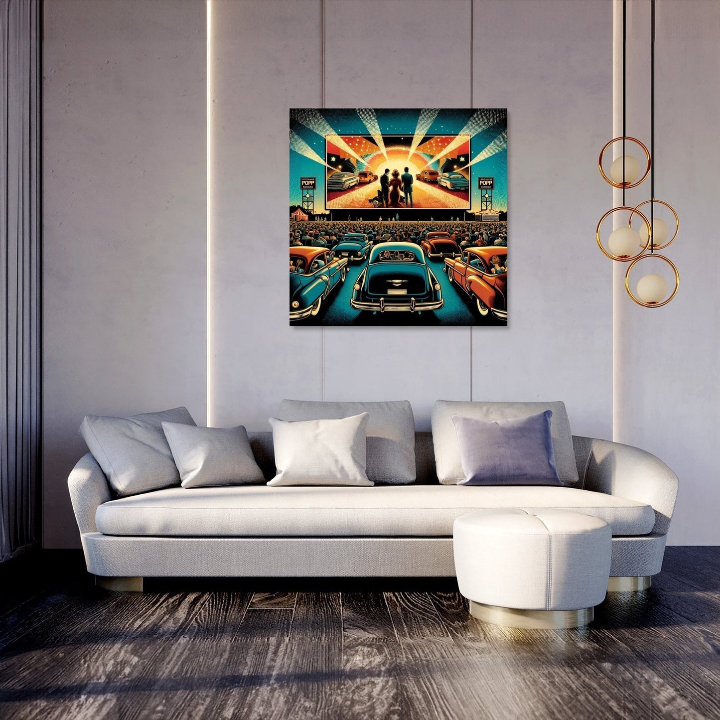 Twilight Americana Canvas