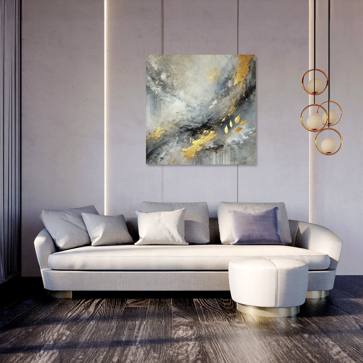 Golden Mist Canvas