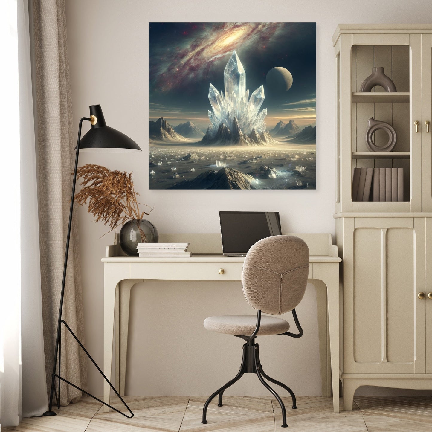 Crystalline Heights Canvas