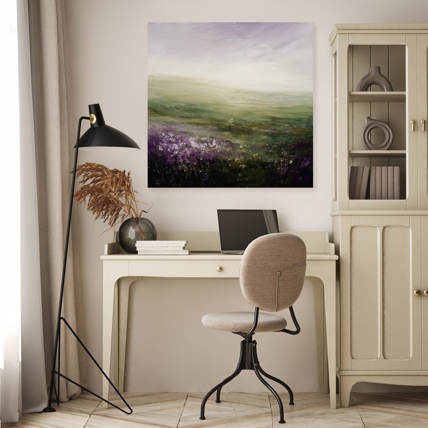 Yorkshire Rose Mist Canvas