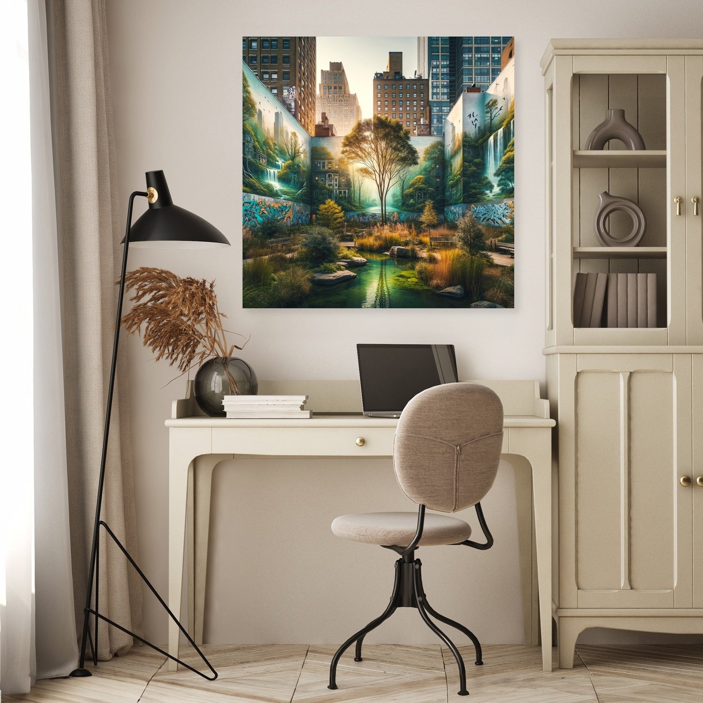 Urban Oasis Canvas