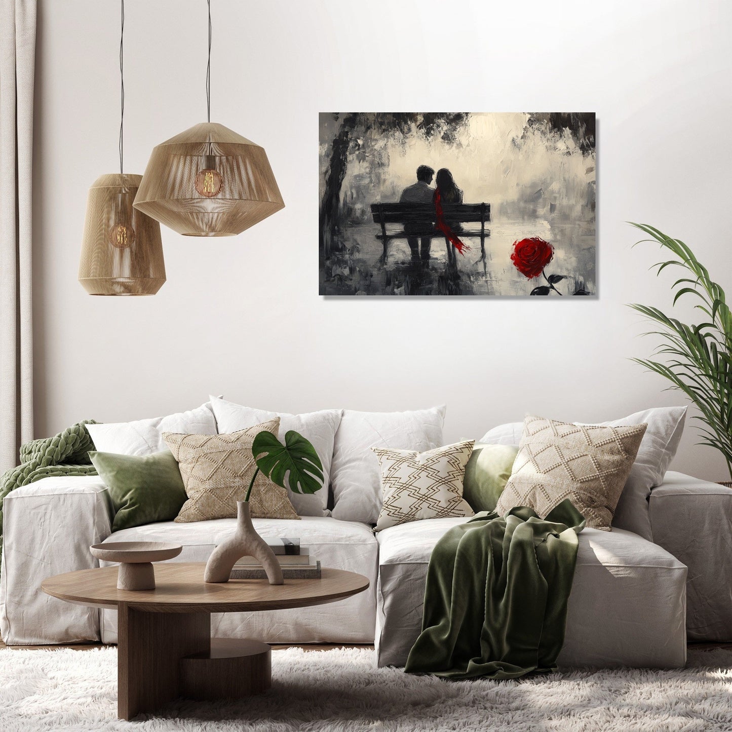 Passionate Evening Canvas