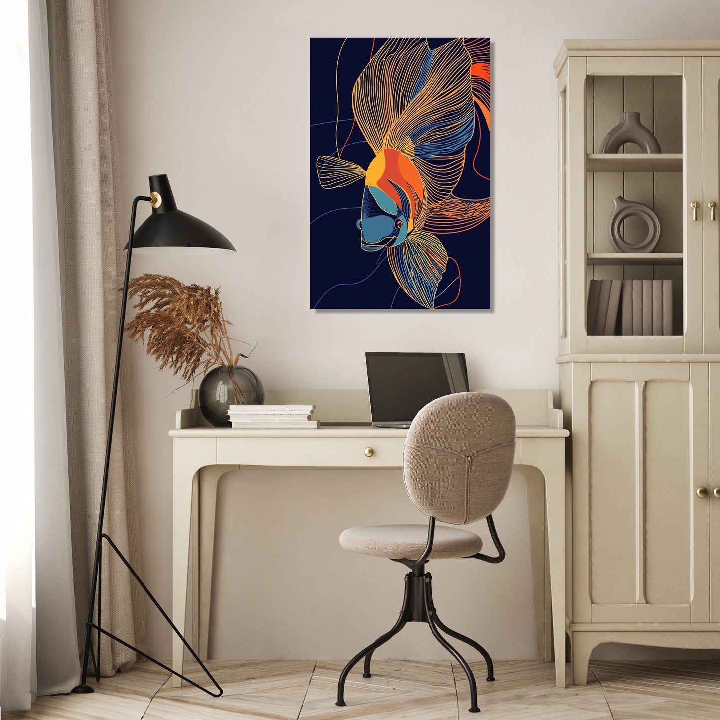 Tropical Fish Symphony Canvas