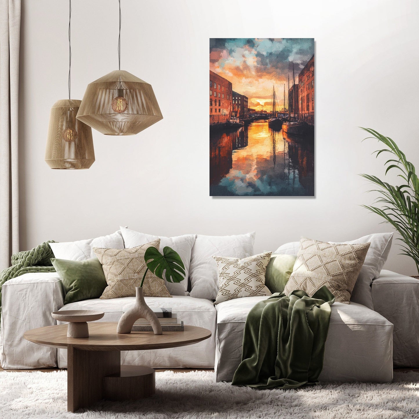 Royal Albert Dock Canvas