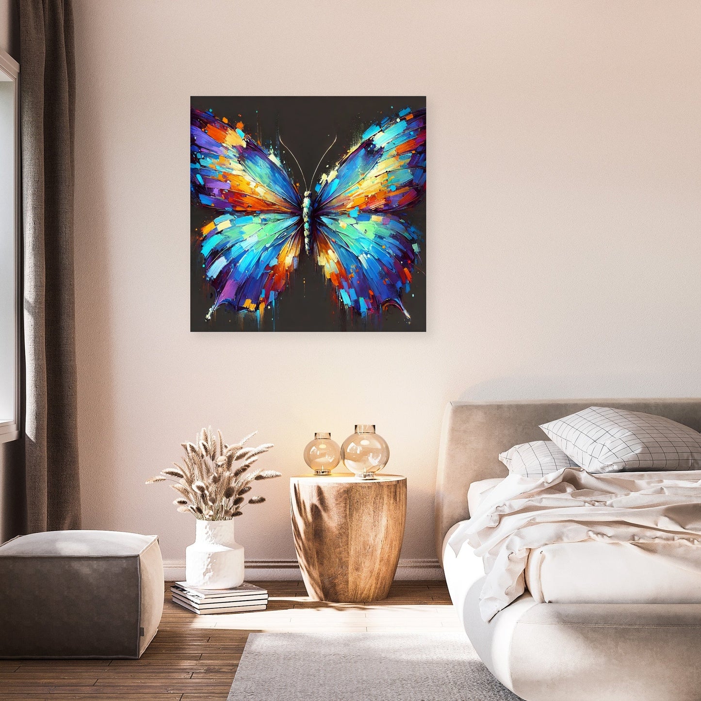 Vibrant Butterfly Dreams Canvas