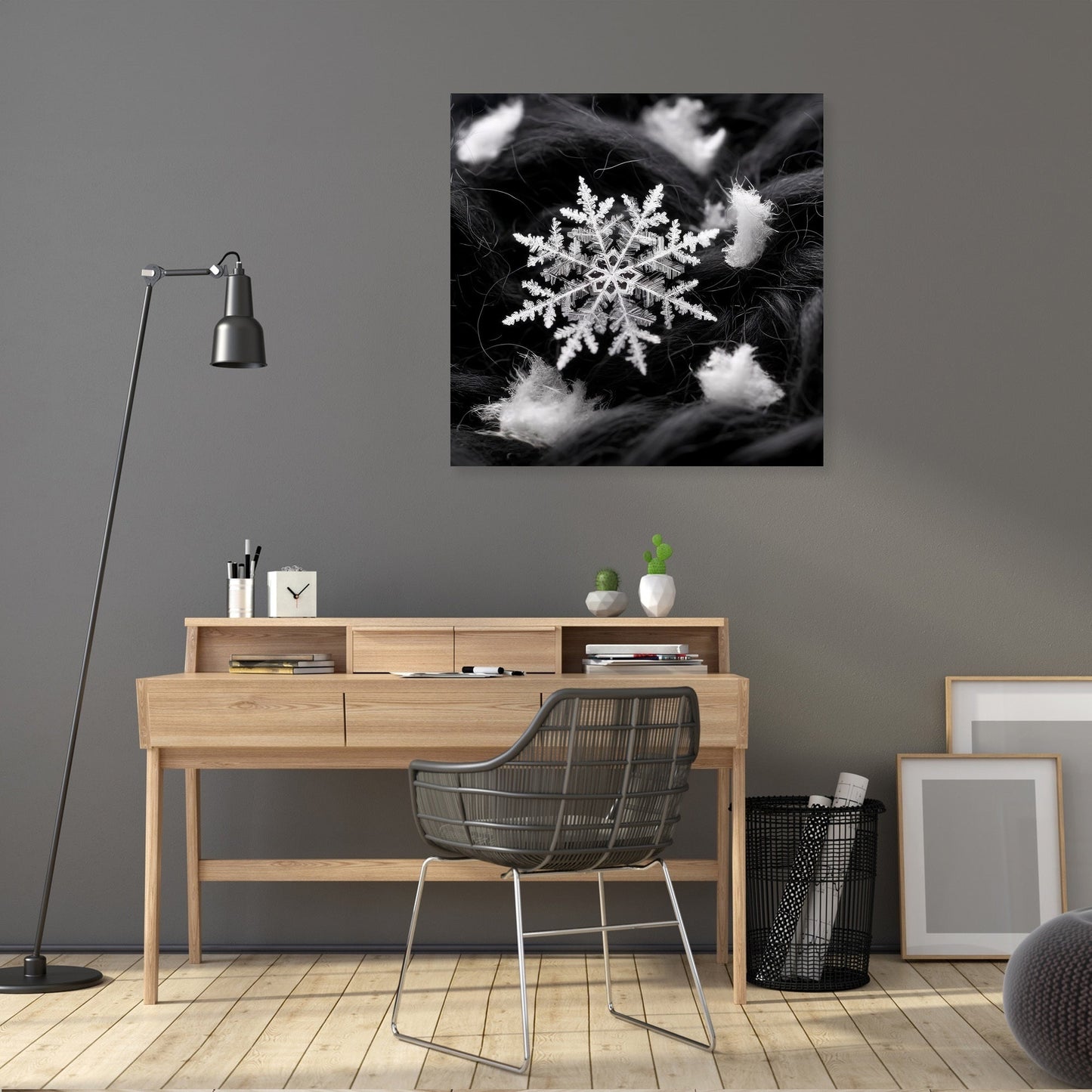 Fragile Contrast Canvas
