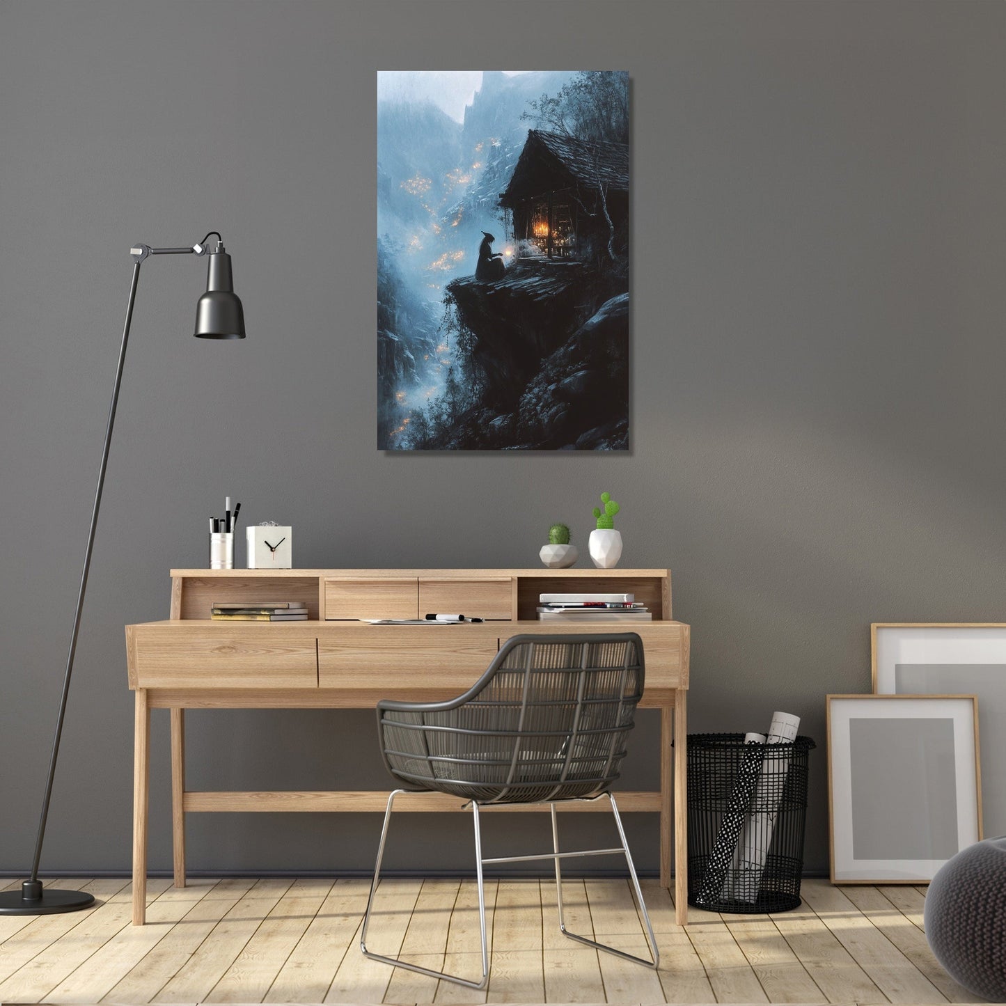 Enchanted Brew Witch Canvas