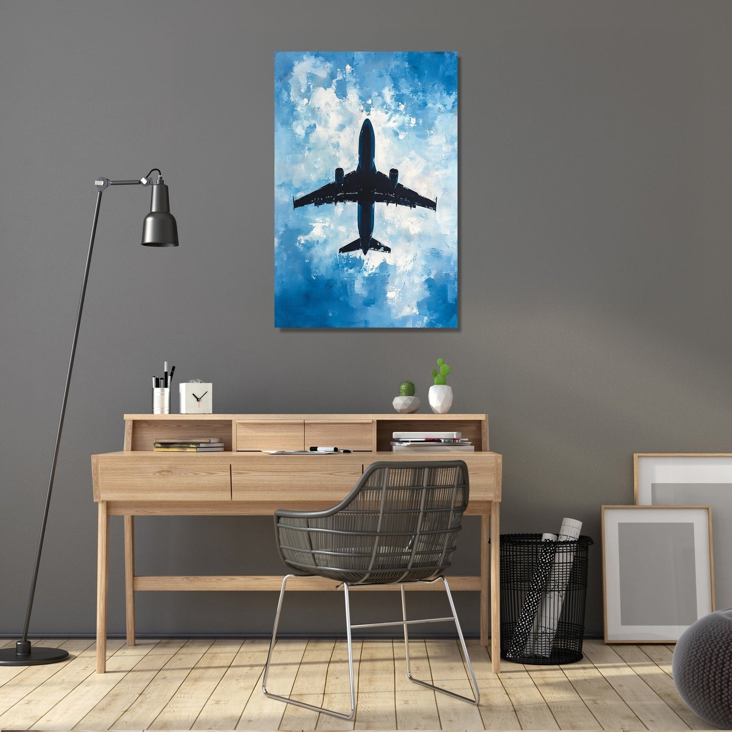 Soaring Silhouette Canvas