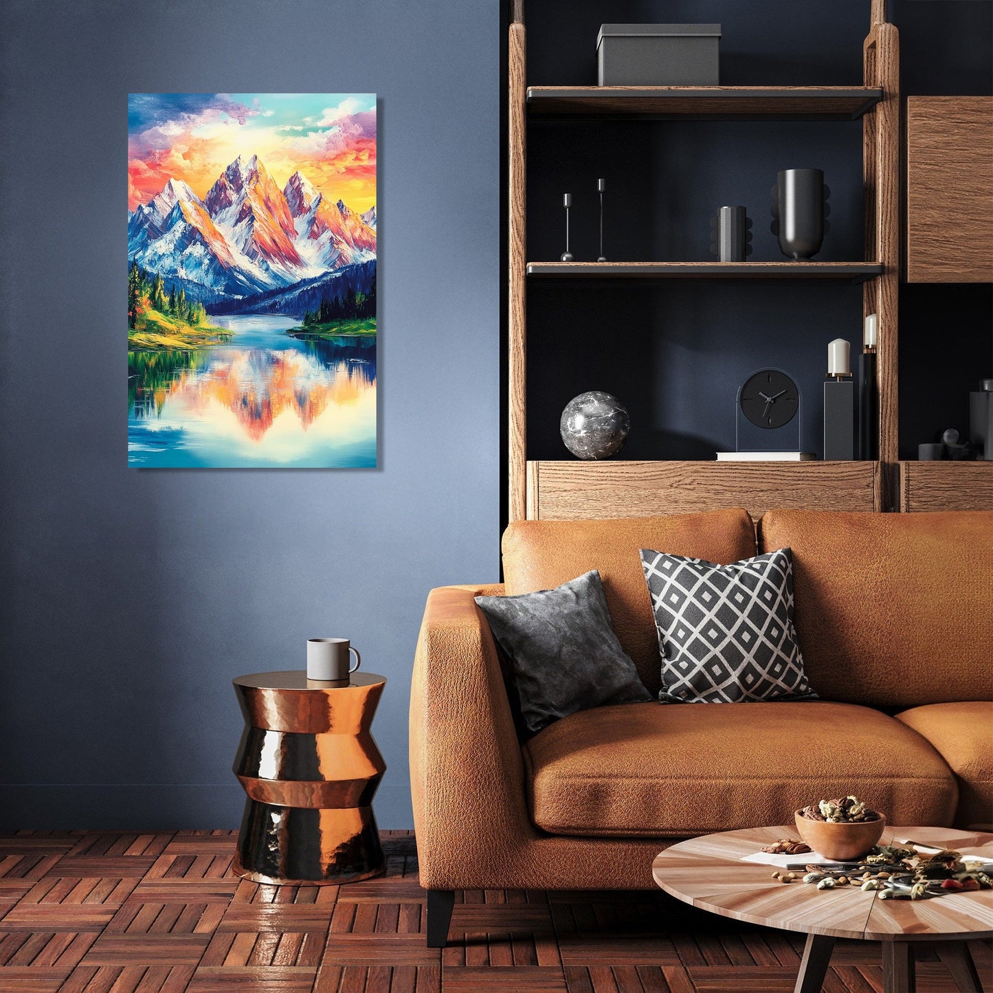 Alpine Sunset Canvas