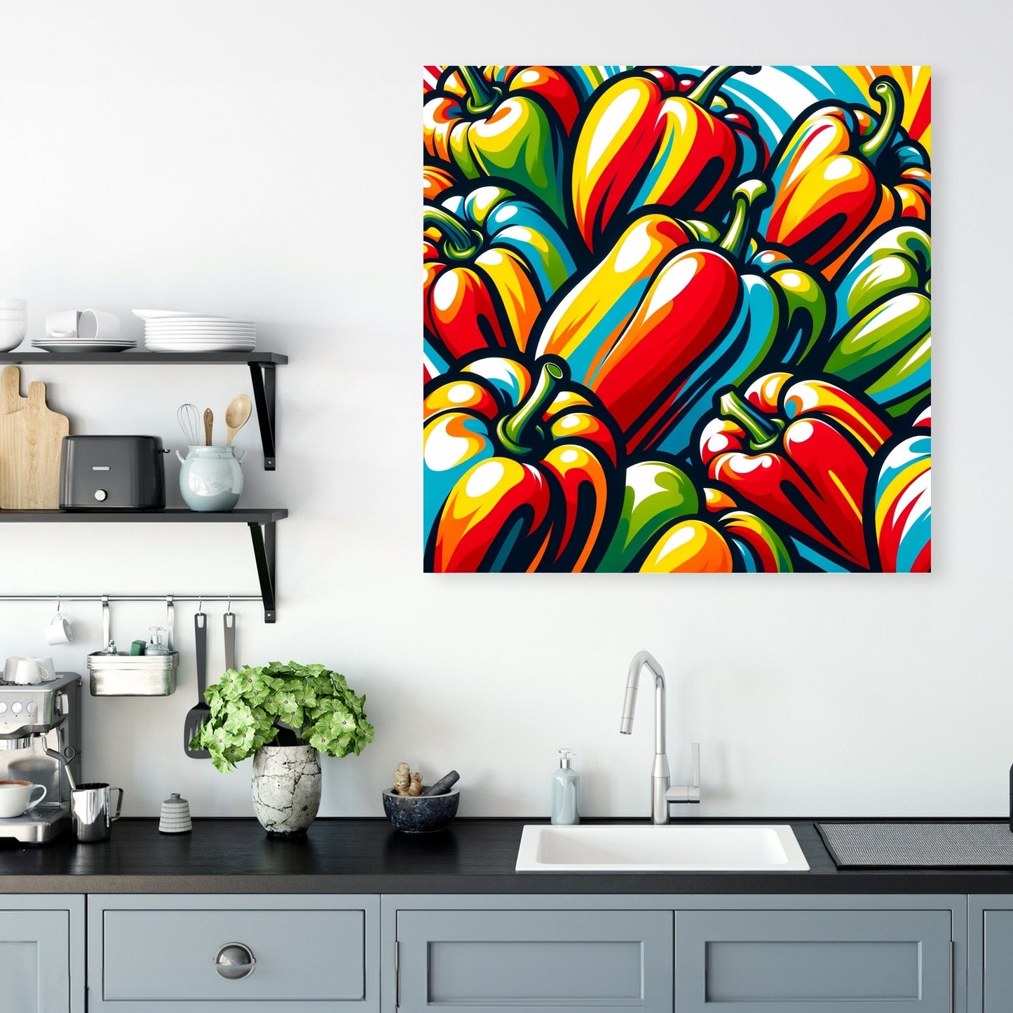 Pepper Pop Art Party Canvas