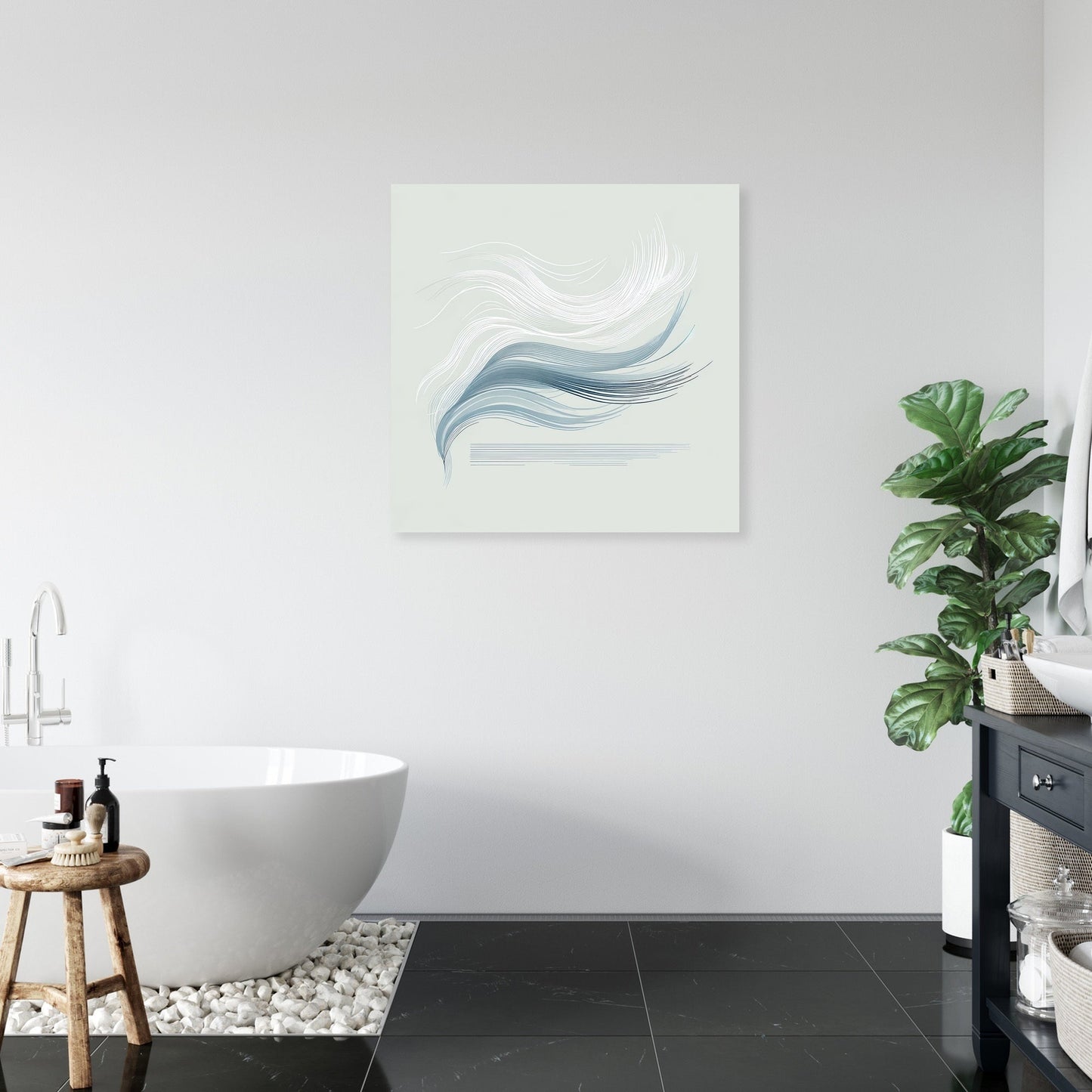 Wind Flow Canvas