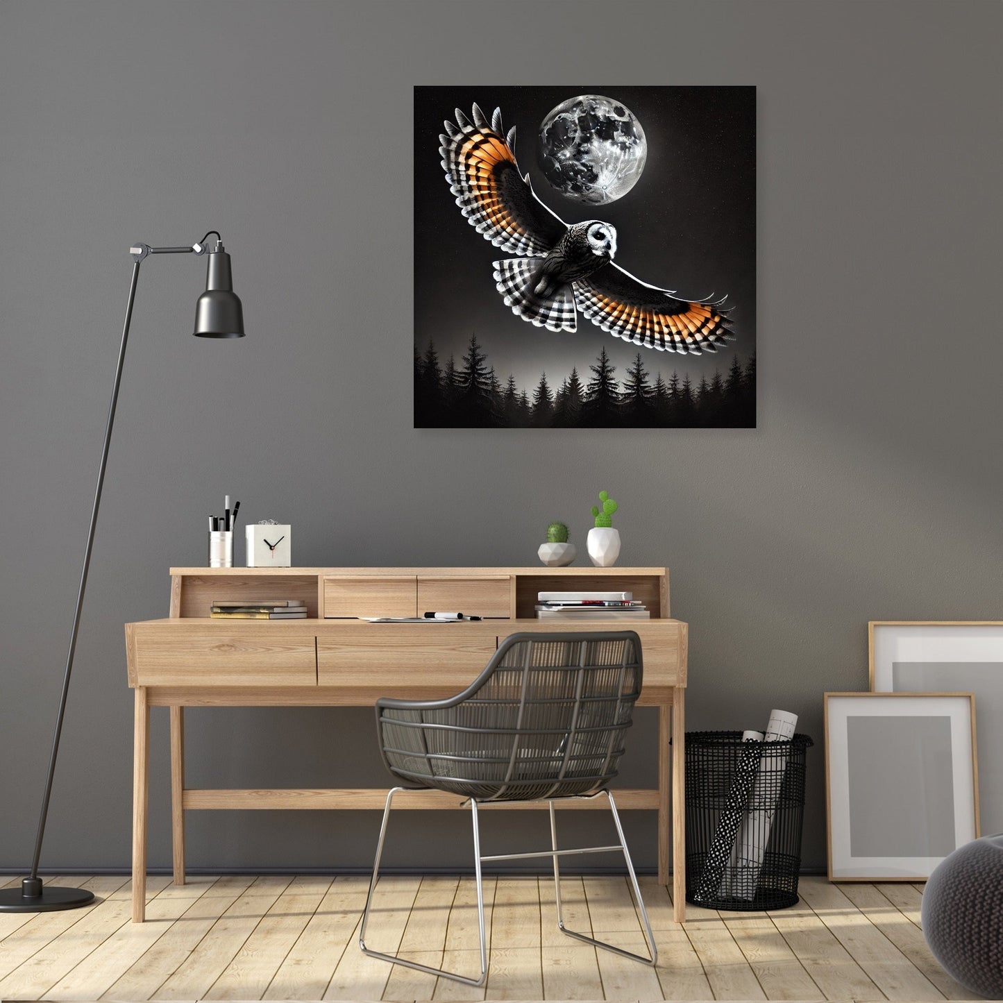 Nocturnal Flight Canvas