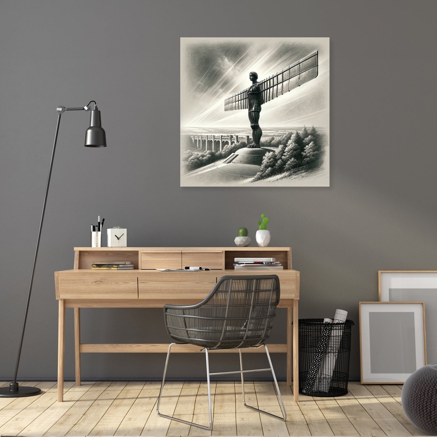 Newcastle Angel of the North Classic Vision Canvas