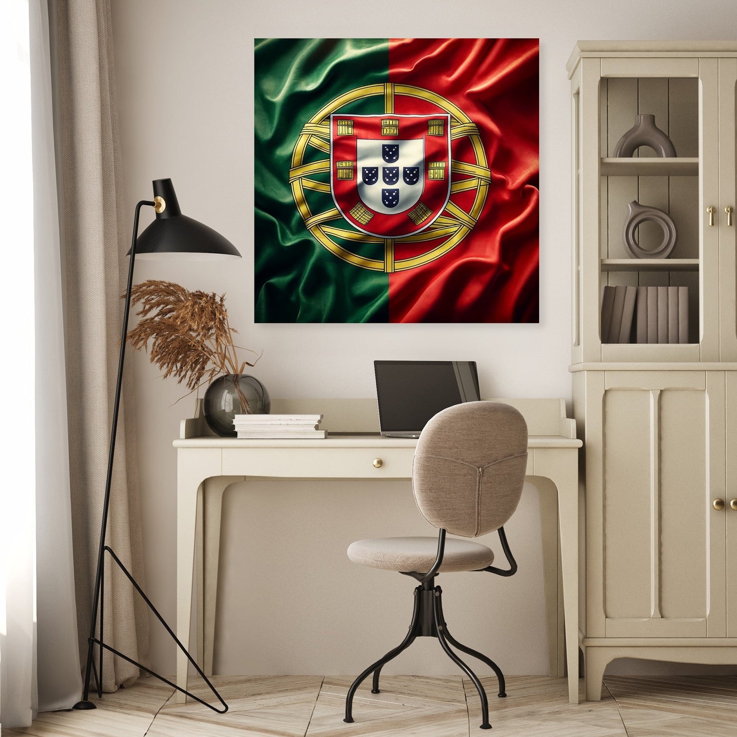 Portugal Flag Canvas