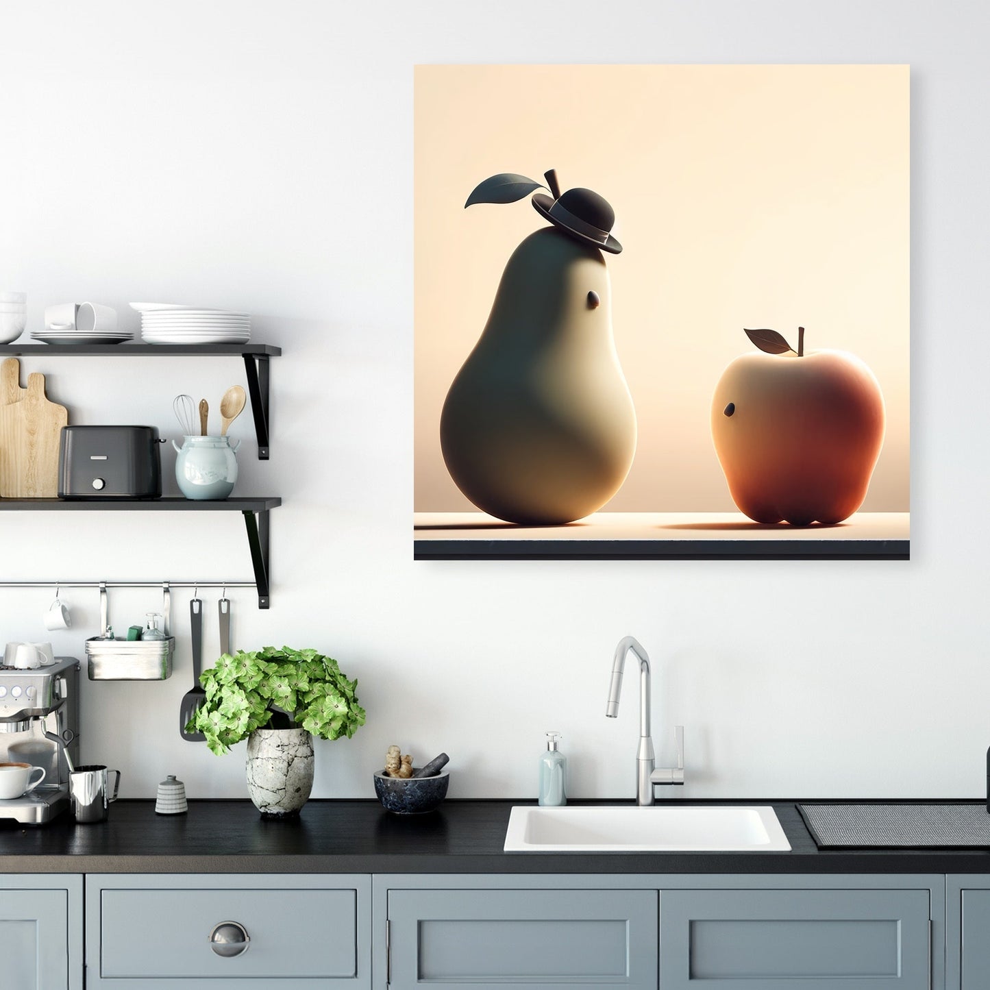 Morning Manners Canvas