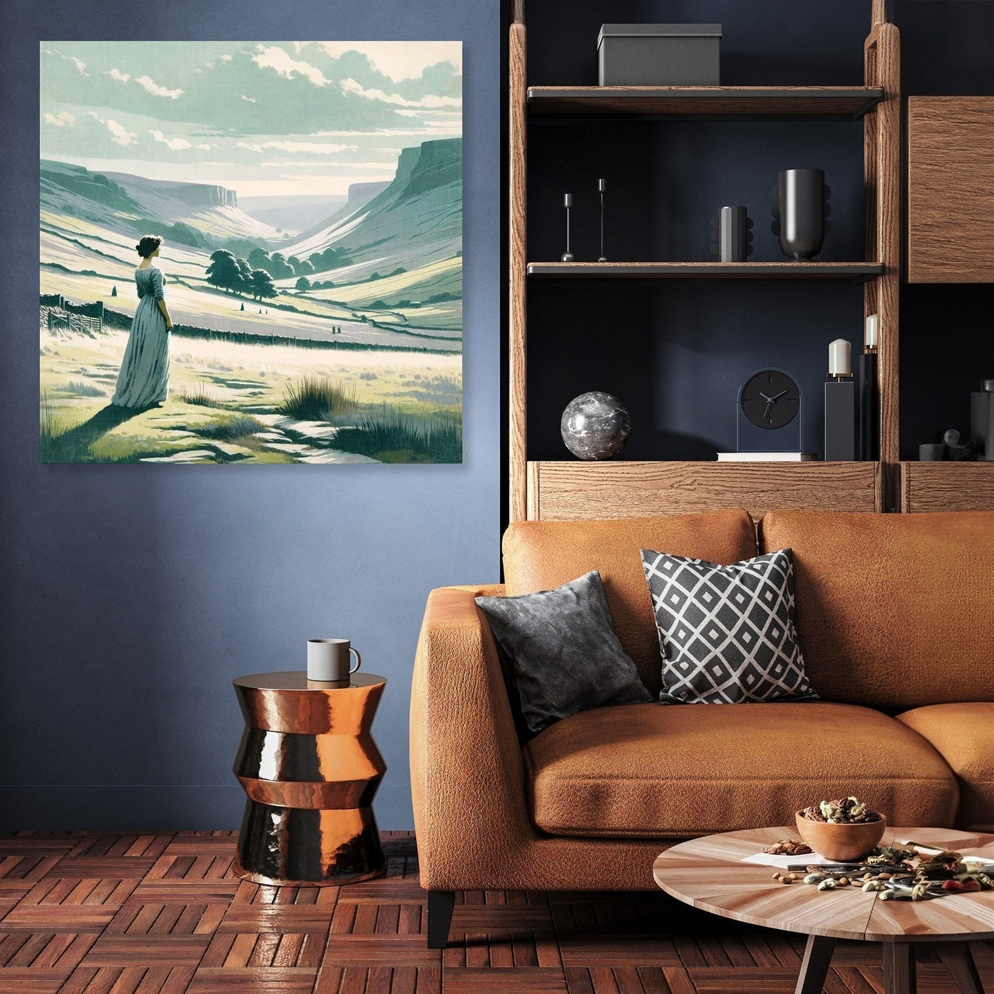 Reflective Solitude Canvas