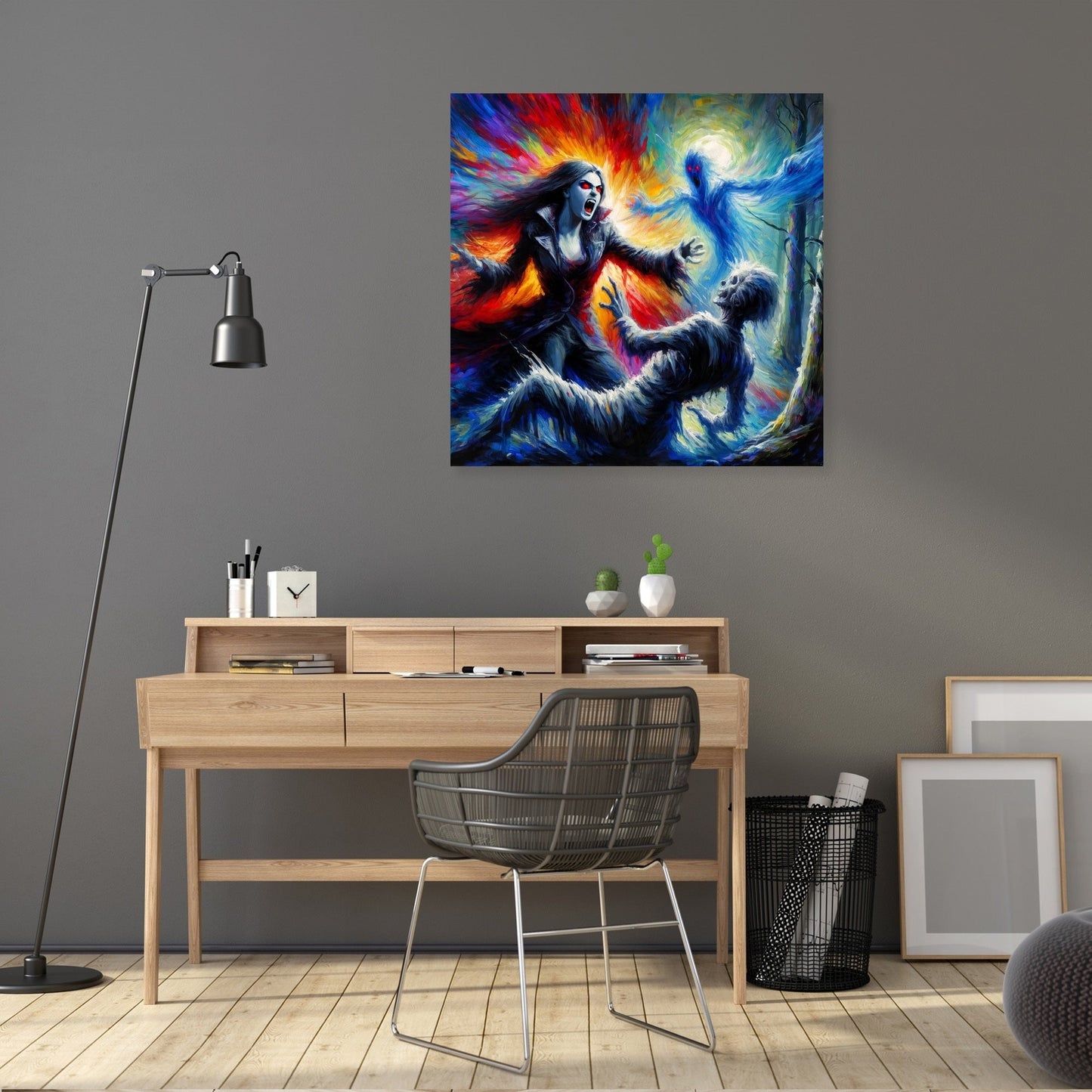 Forest Fury Canvas