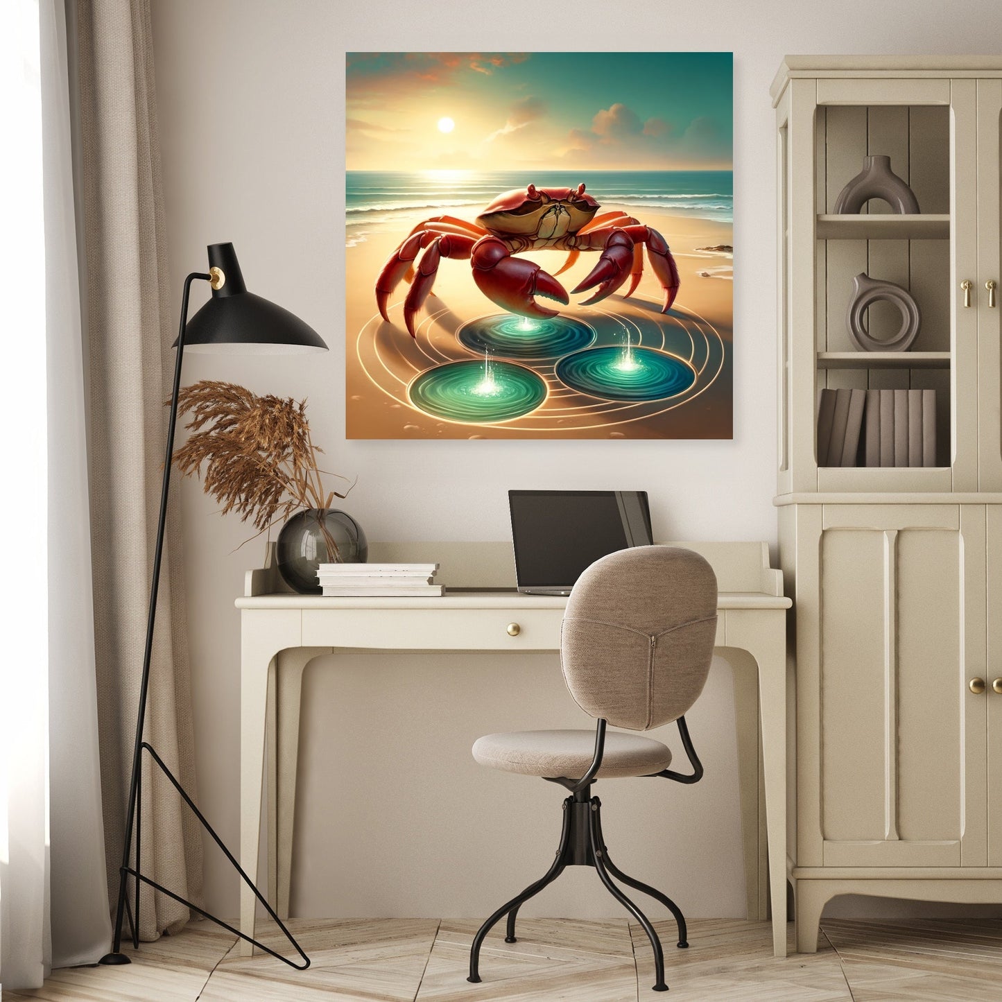Cancer’s Healing Shore Canvas