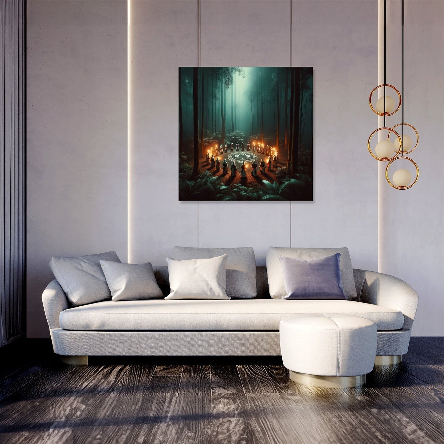 Forest Ritual Canvas