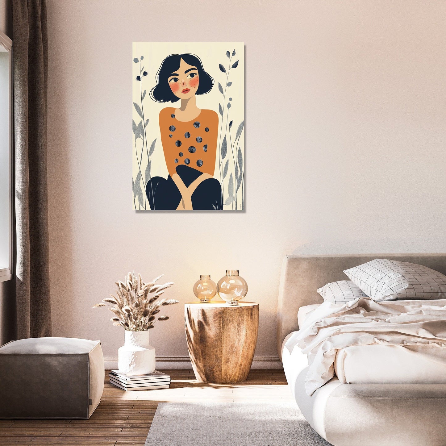 Bashful Woman's Dream Canvas