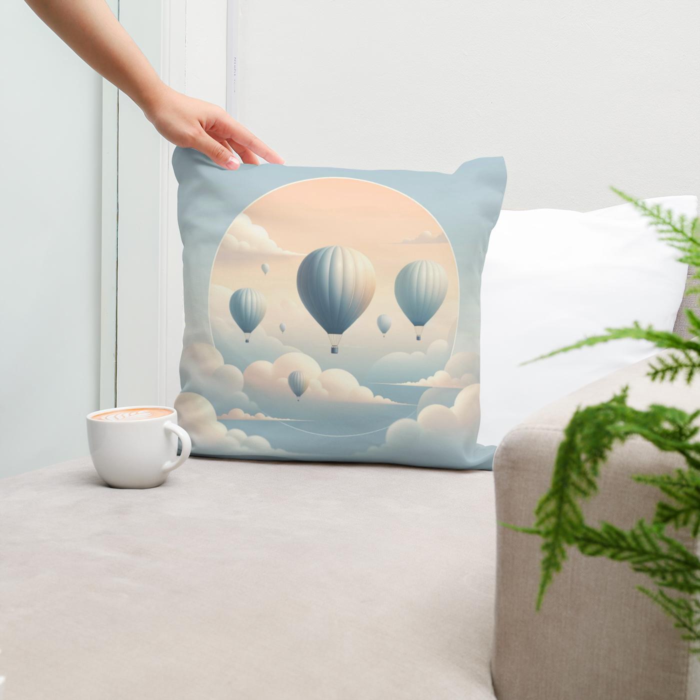 Pastel Ascent Cotton Cushion