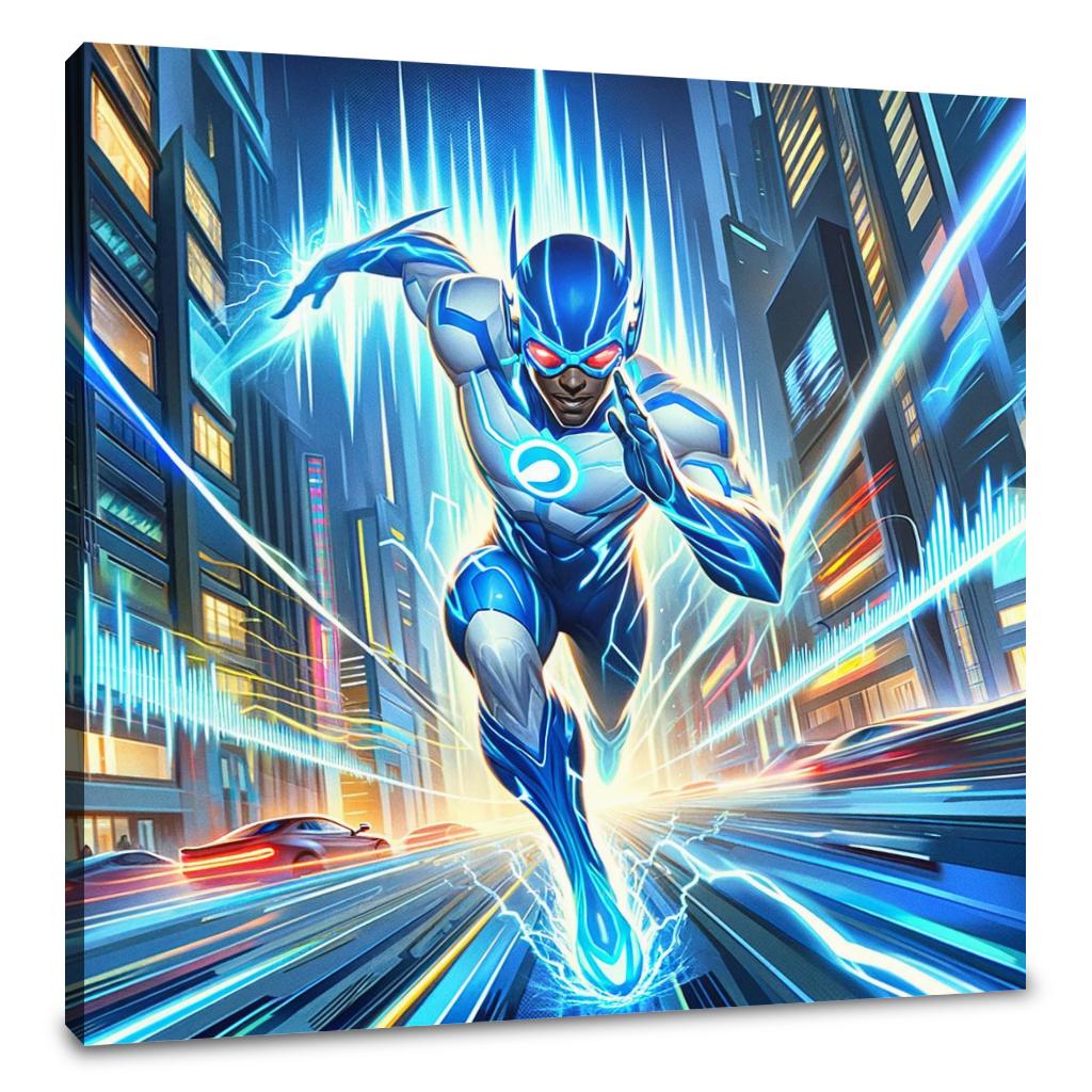 Sonic Boom Canvas