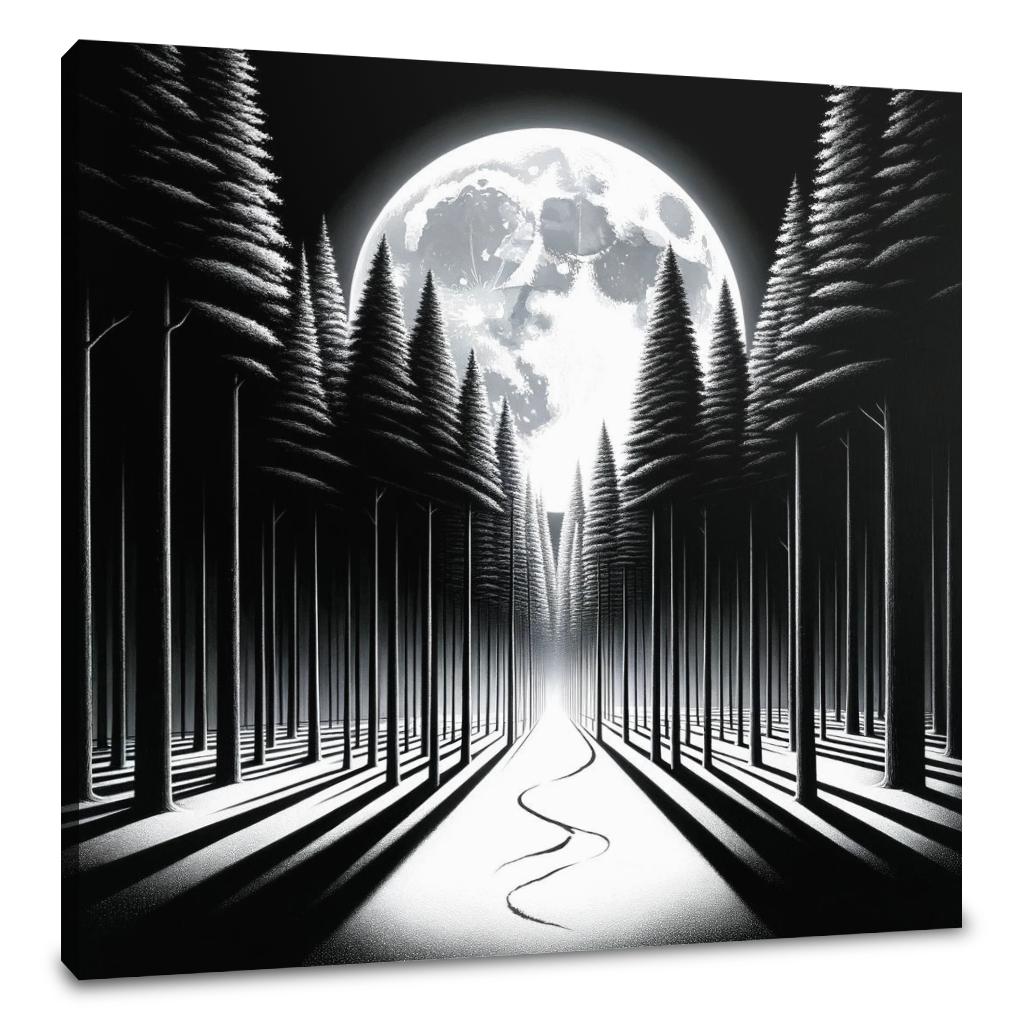 Lunar Whisper Canvas