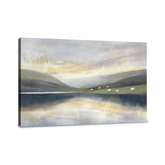 Malham Tarn Reflection Canvas