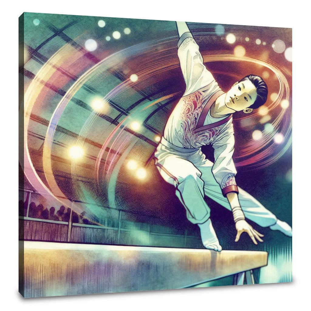 Graceful Balance Canvas