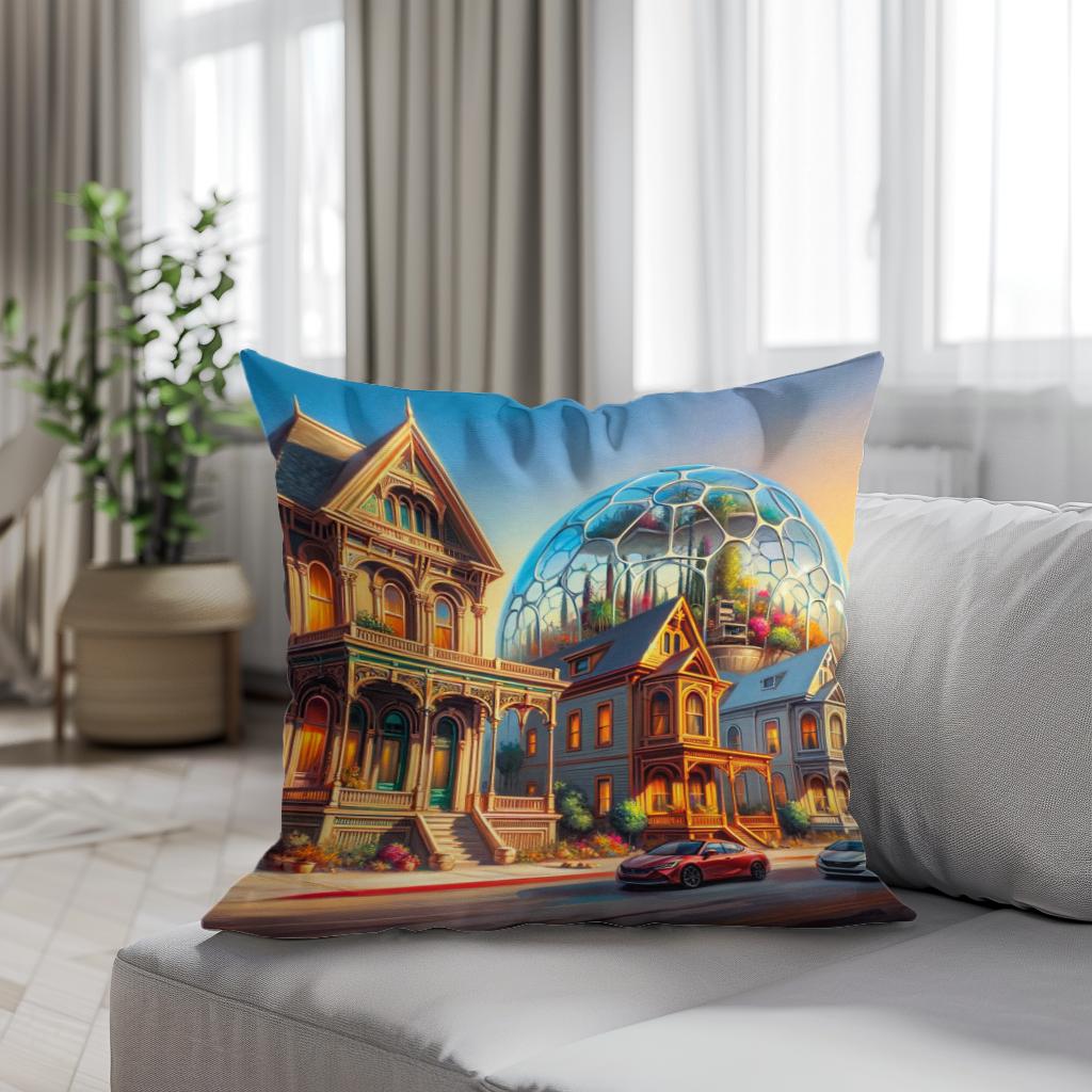 EcoHistoric Haven Cotton Cushion