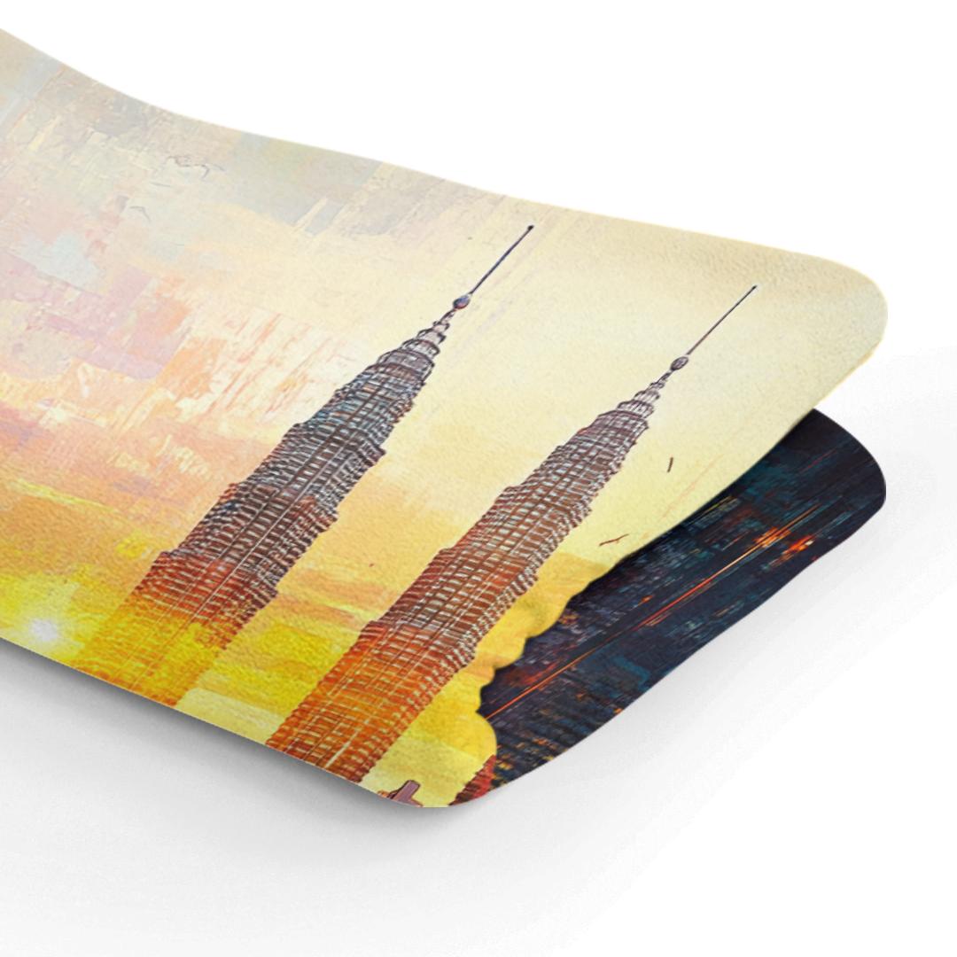 Petronas Towers Twilight Blanket