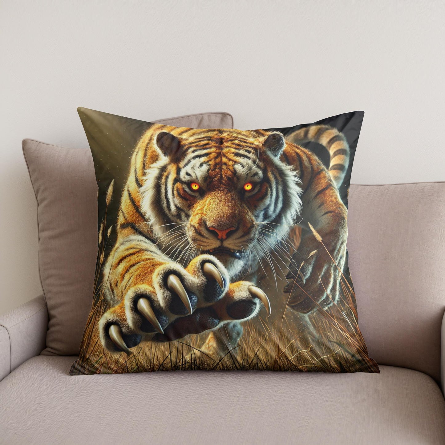 Wild Fury Cotton Cushion
