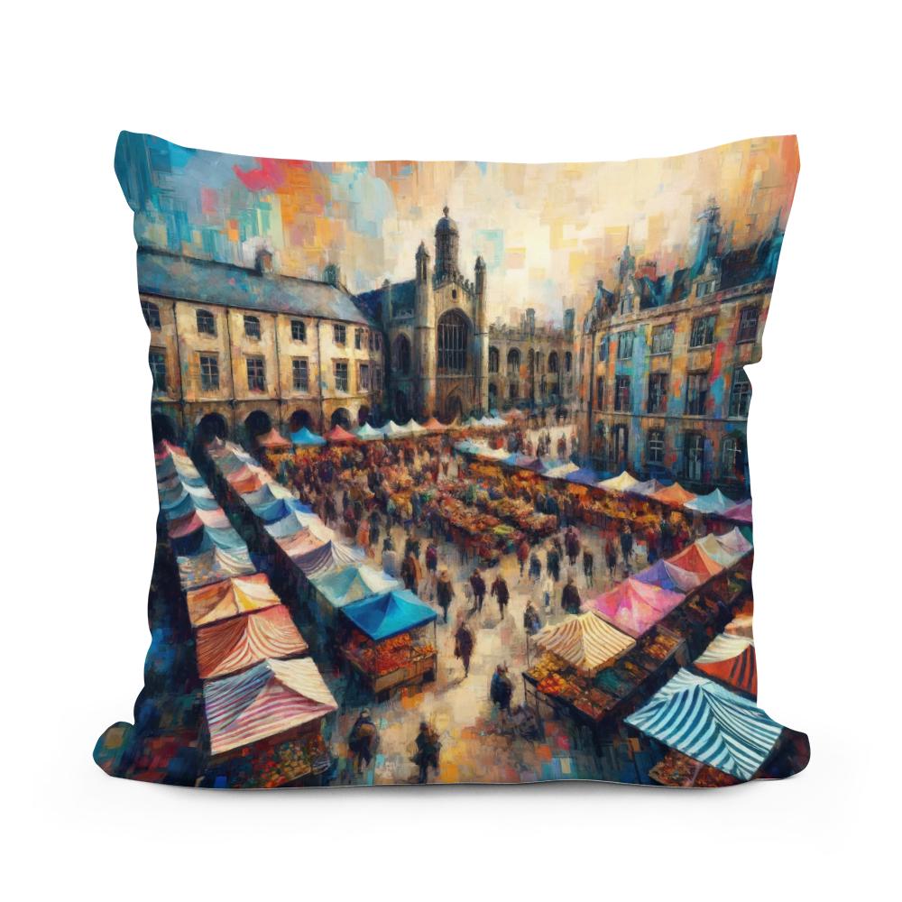 Cambridge Market Energy Cotton Cushion