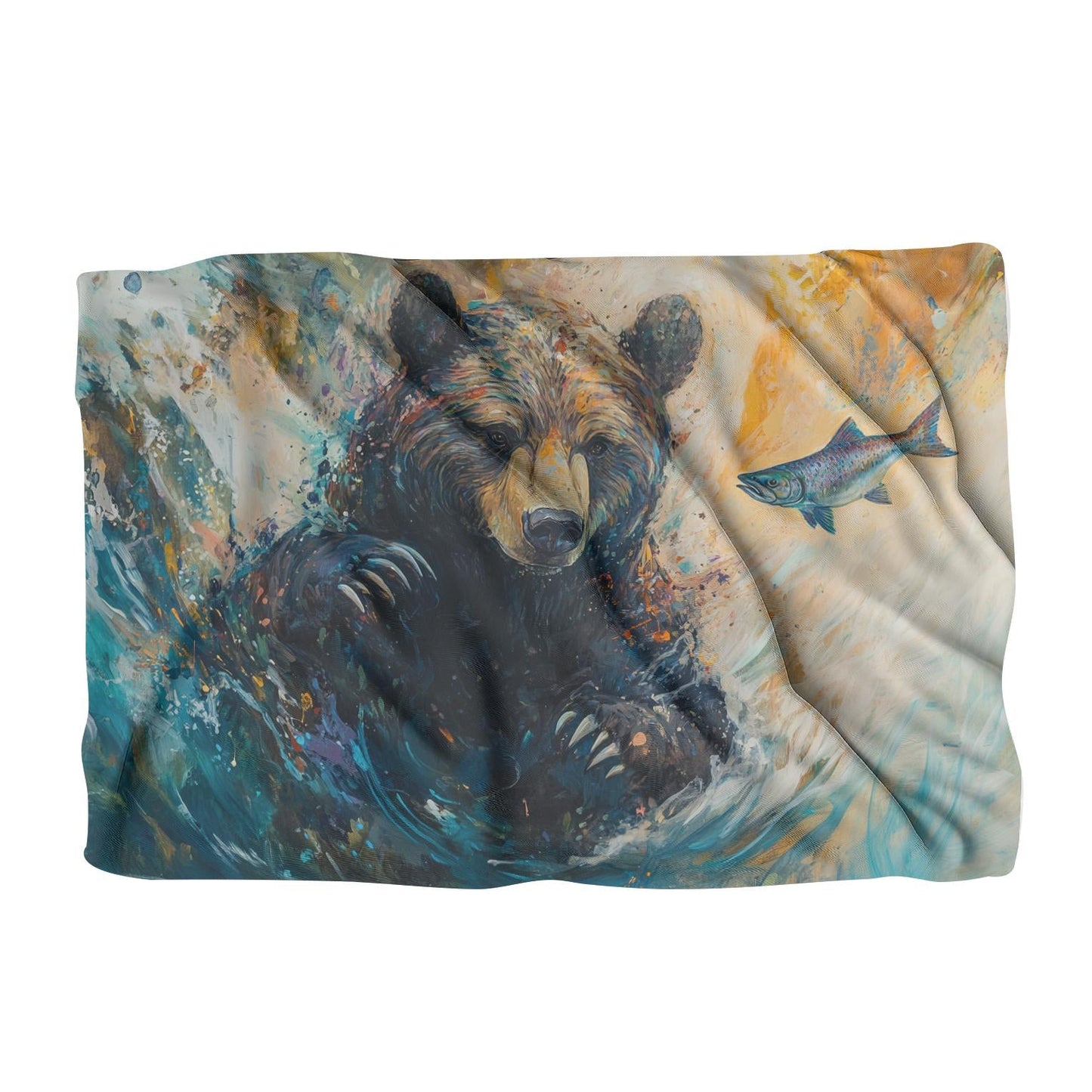 Serengeti Bear Blanket